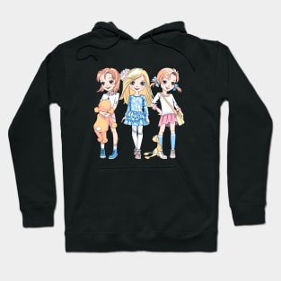 SET of cute baby girls Hoodie